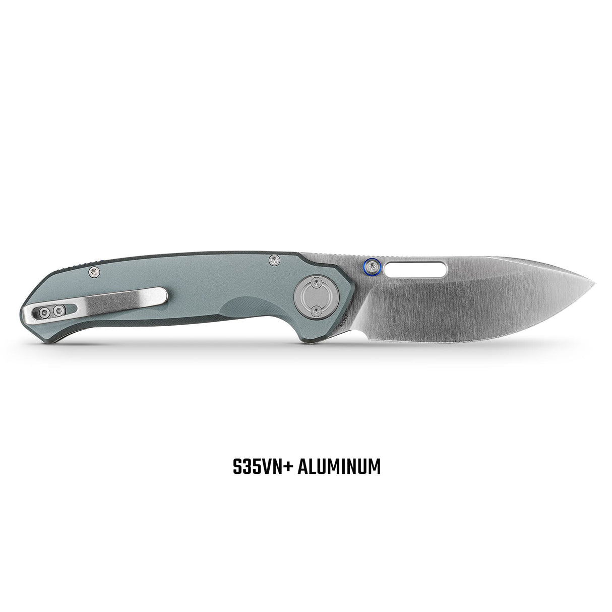 Zander - Vanchor Lock® | Grey Aluminium + Satin S35VN - A4605