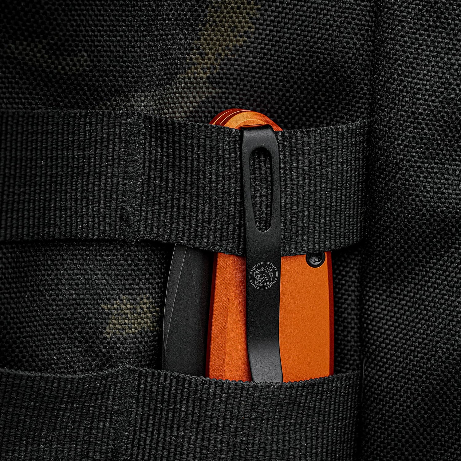 Zander - Vanchor Lock® | Orange Aluminium + Blackwash S35VN - A4606
