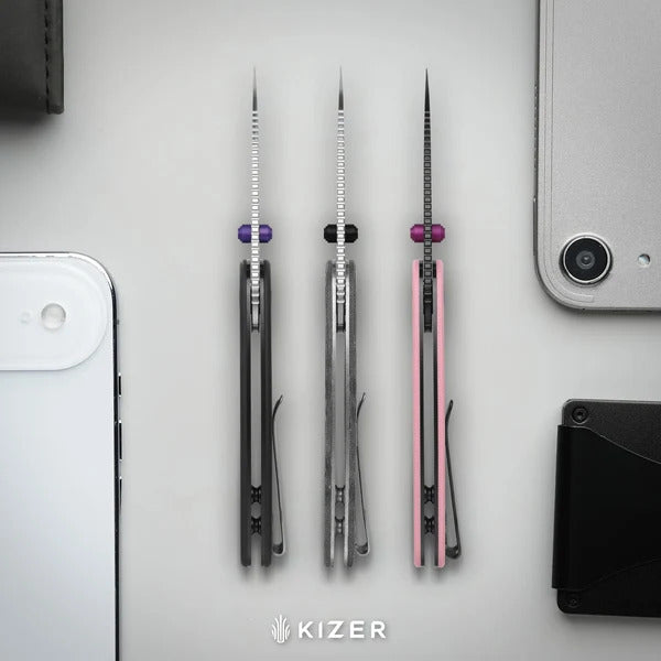 Microbe™ DSJ AirTi | Aluminum + Satin S35VN
