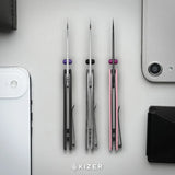 Microbe™ DSJ AirTi | Aluminum + Satin S35VN