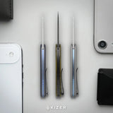 Microbe™ TSJ AirTi | Aluminum + Satin S35VN