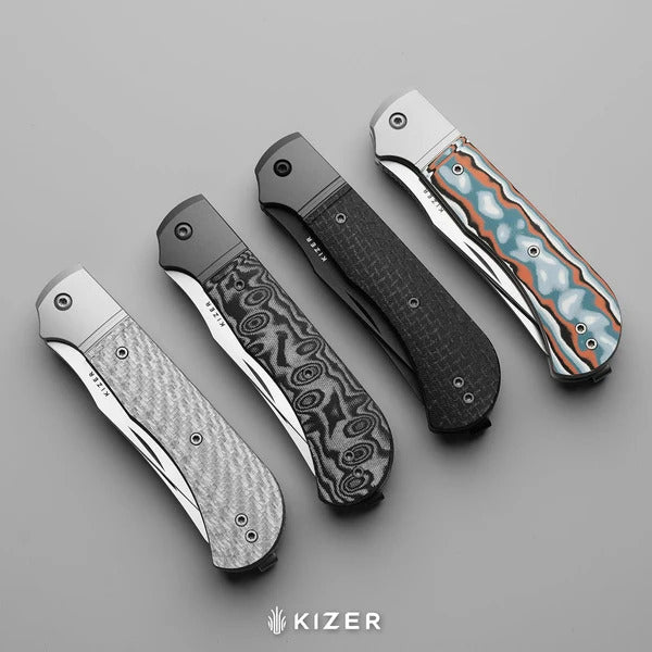 Trestle TP AirTi - Dual Blade | Aluminum & Vortex Micarta + Satin BD1N