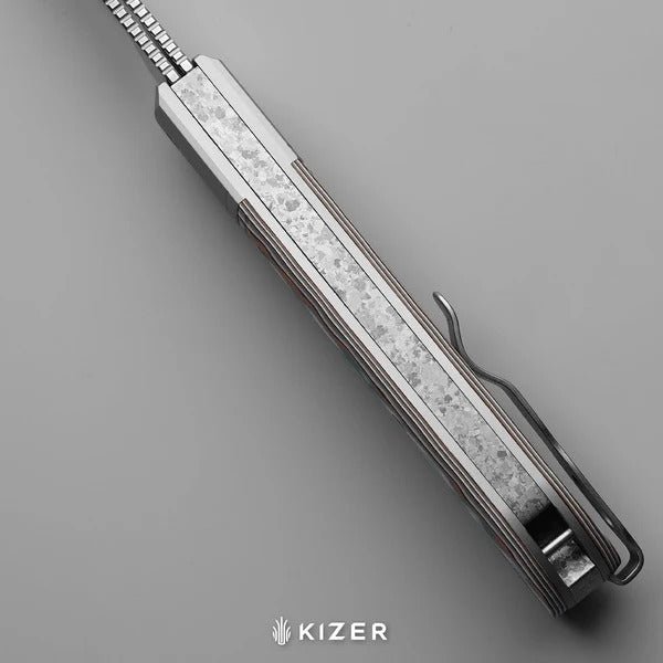 Trestle TP AirTi - Dual Blade | Aluminum & Vortex Micarta + Satin BD1N