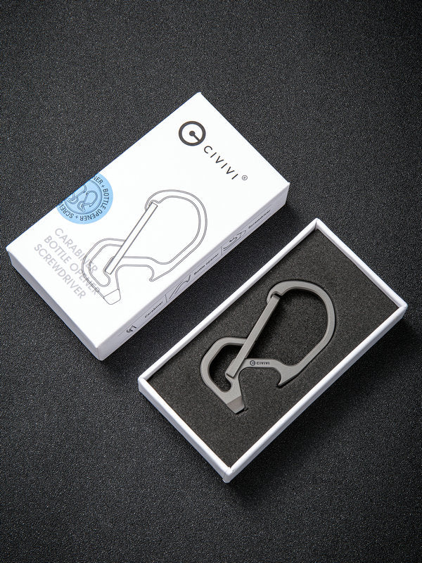 Click | Premium Titanium Carabiner