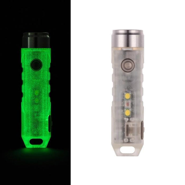 RovyVon | Aurora A5x - Glow In The Dark | 650 Lumens | UV, KeychainFlashlight, RovyVon,Adventure Carry