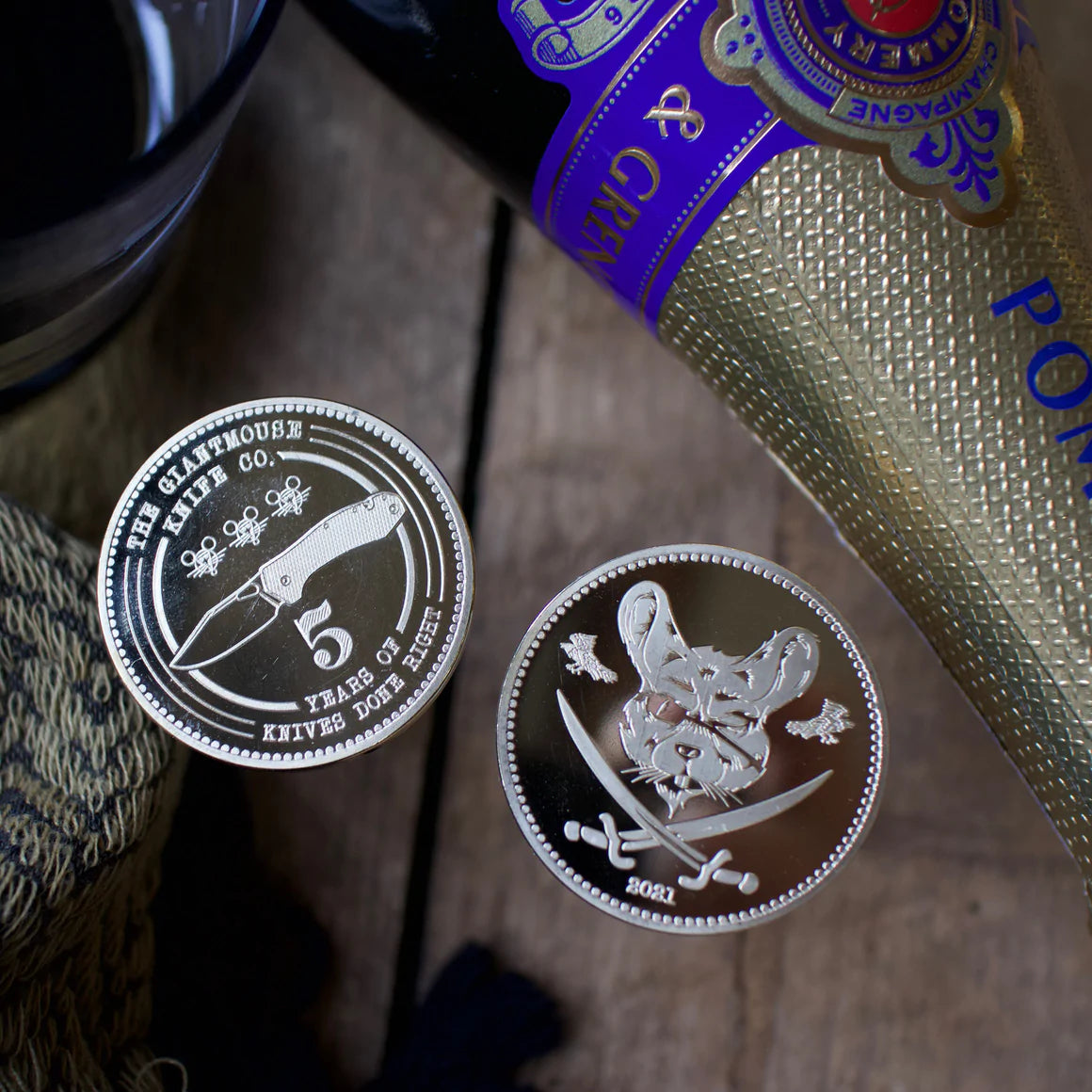 GiantMouse 5 Year Anniversary Coin