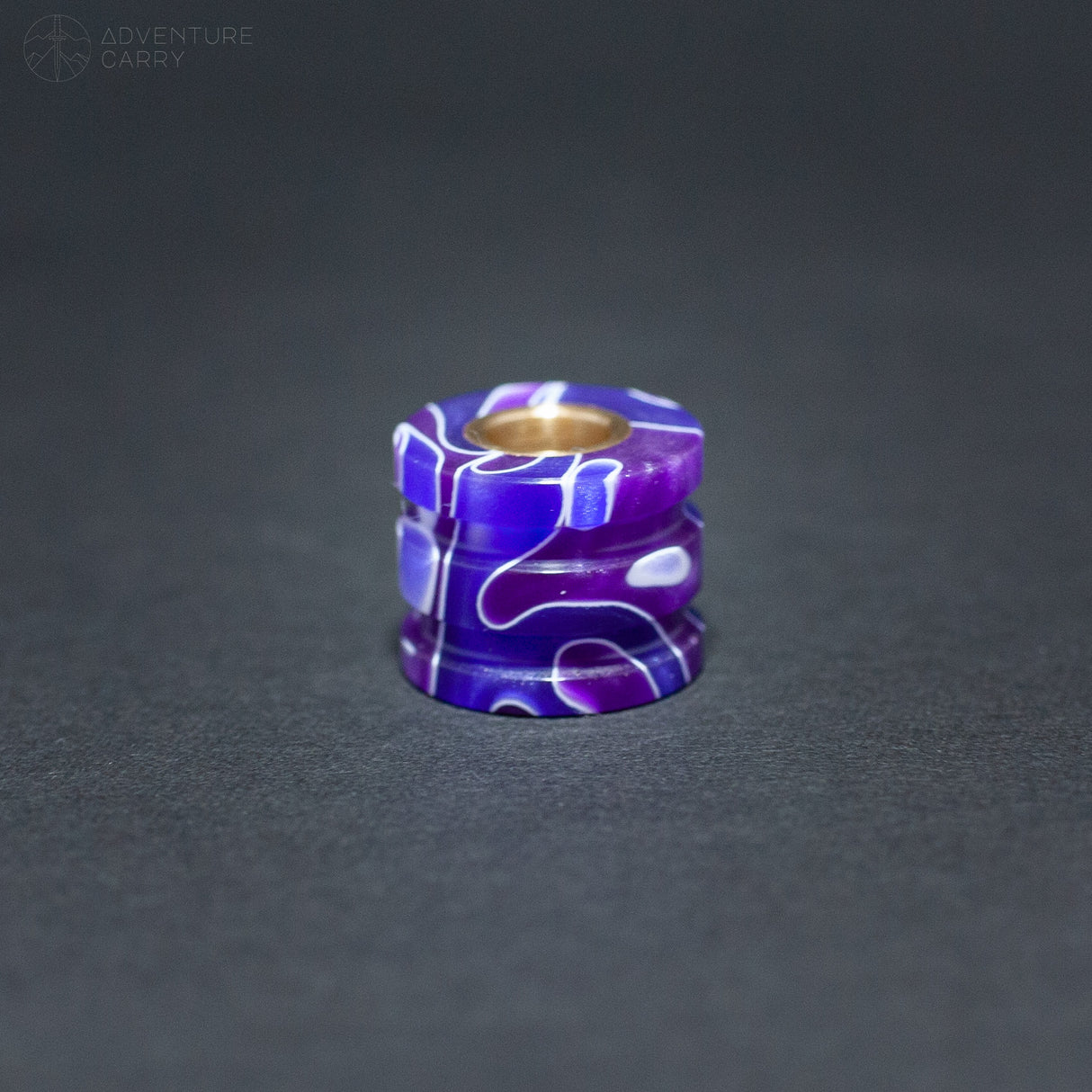 Groove Purple Bead