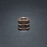 Cuboid Bronze Bead