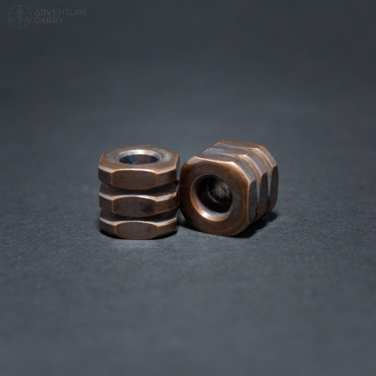 Cuboid Bronze Bead