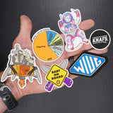 Knafs Sticker Pack | 6 Slaps