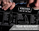 A Modern Guide to Knives | Black Poster