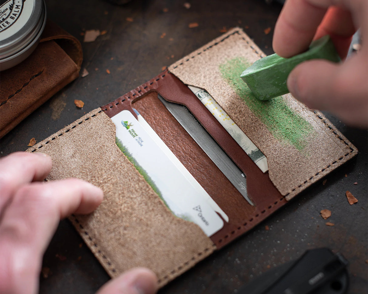 Leather Strop Wallet