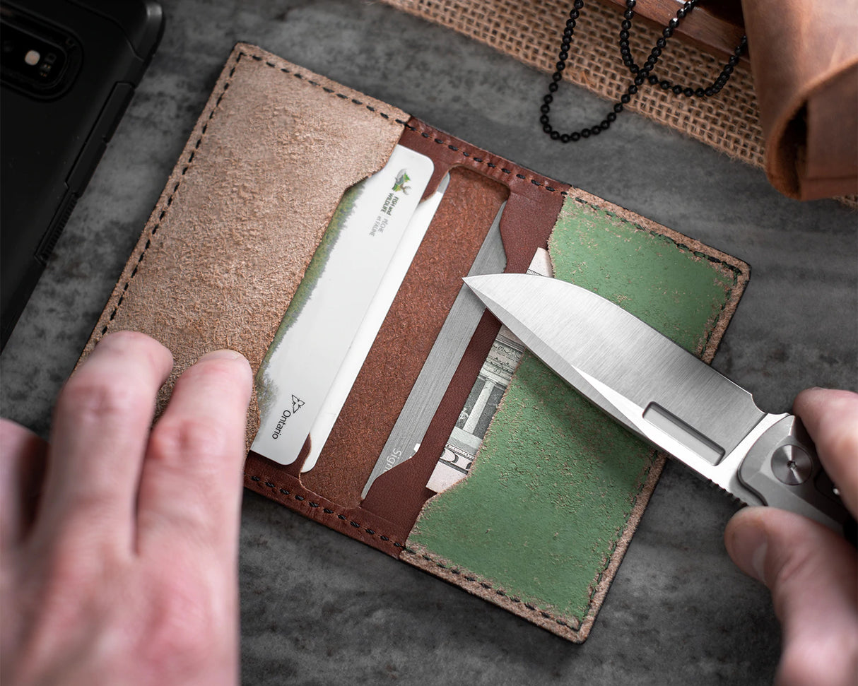 Leather Strop Wallet