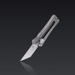 RovyVon | Valor V20 Titanium Retractable Utility Knife, Folding Knife, RovyVon,Adventure Carry