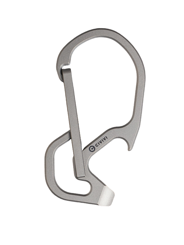 Click | Premium Titanium Carabiner