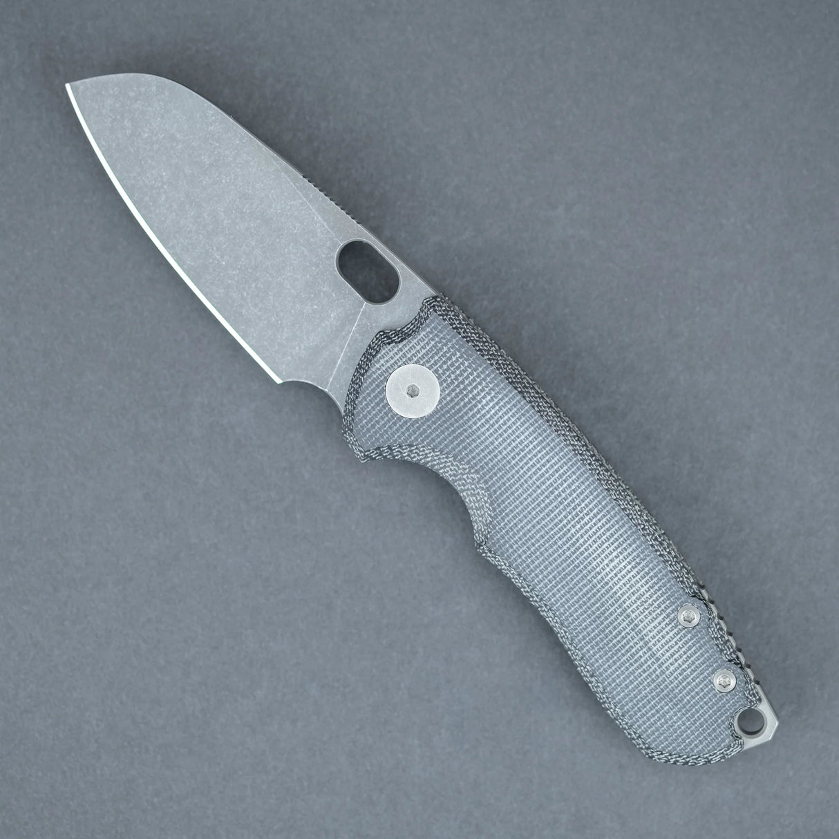 Urban EDC F5.5 | Black Micarta & Acid Etched M390 Blade