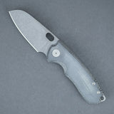 Urban EDC F5.5 | Black Micarta & Acid Etched M390 Blade