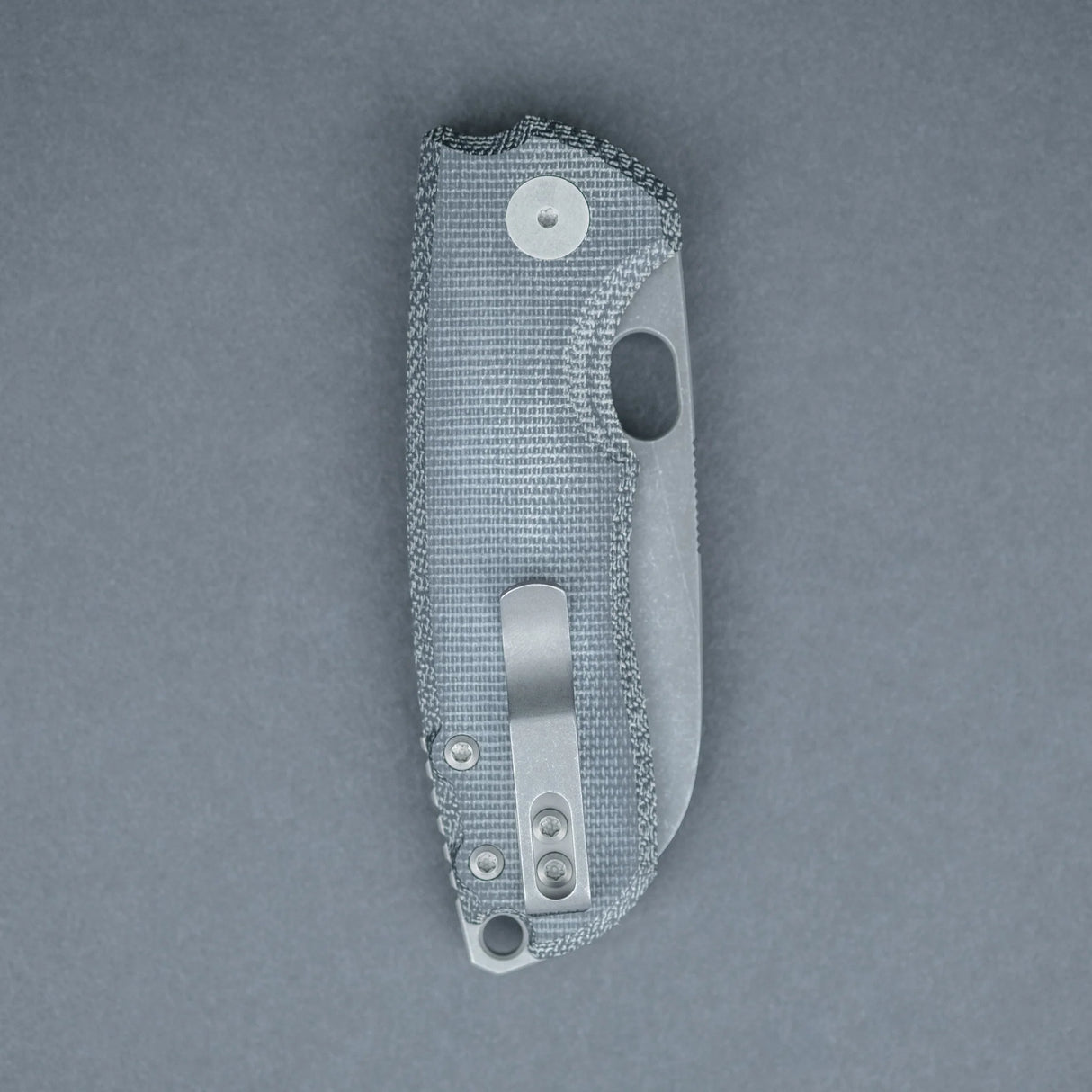 Urban EDC F5.5 | Black Micarta & Acid Etched M390 Blade